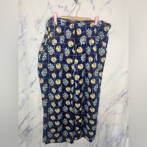 Rick and Morty Men’s Pajama Bottoms Sz XL